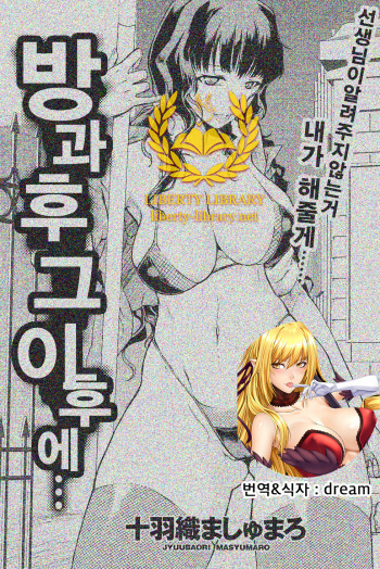 방과후 그 이후에 cover