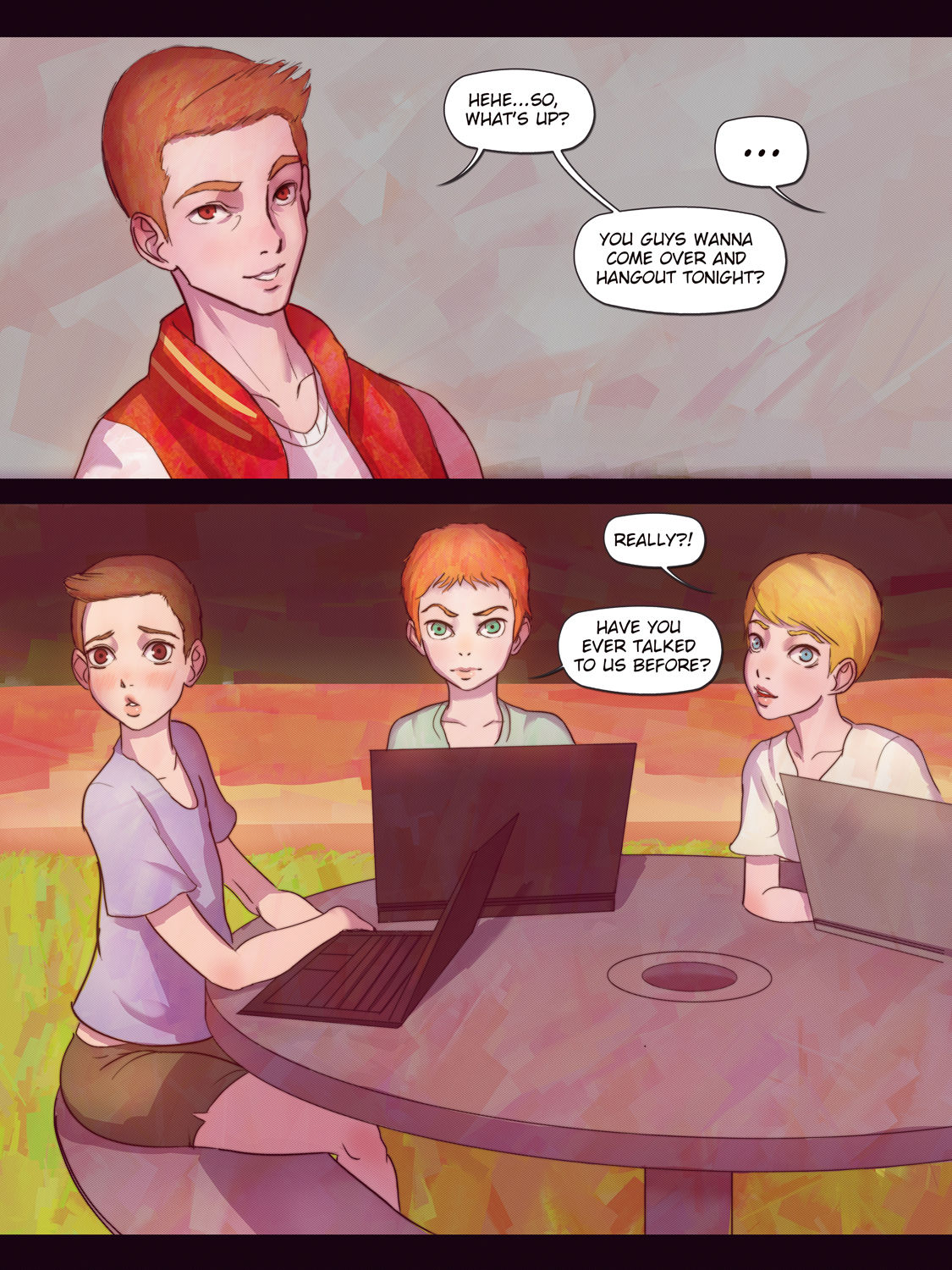 Sissies' Night page 6 full