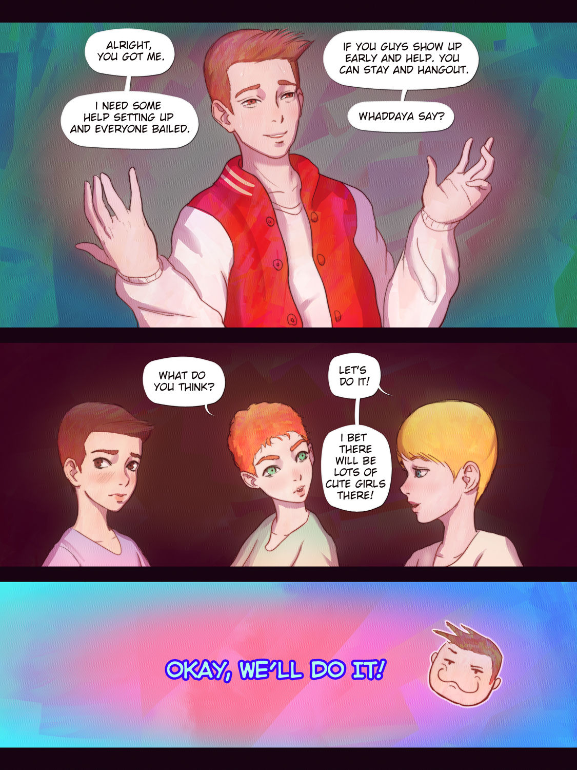 Sissies' Night page 7 full