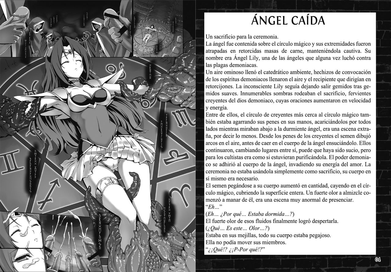 Fallen angel | Ángel caída   =Vile= page 1 full