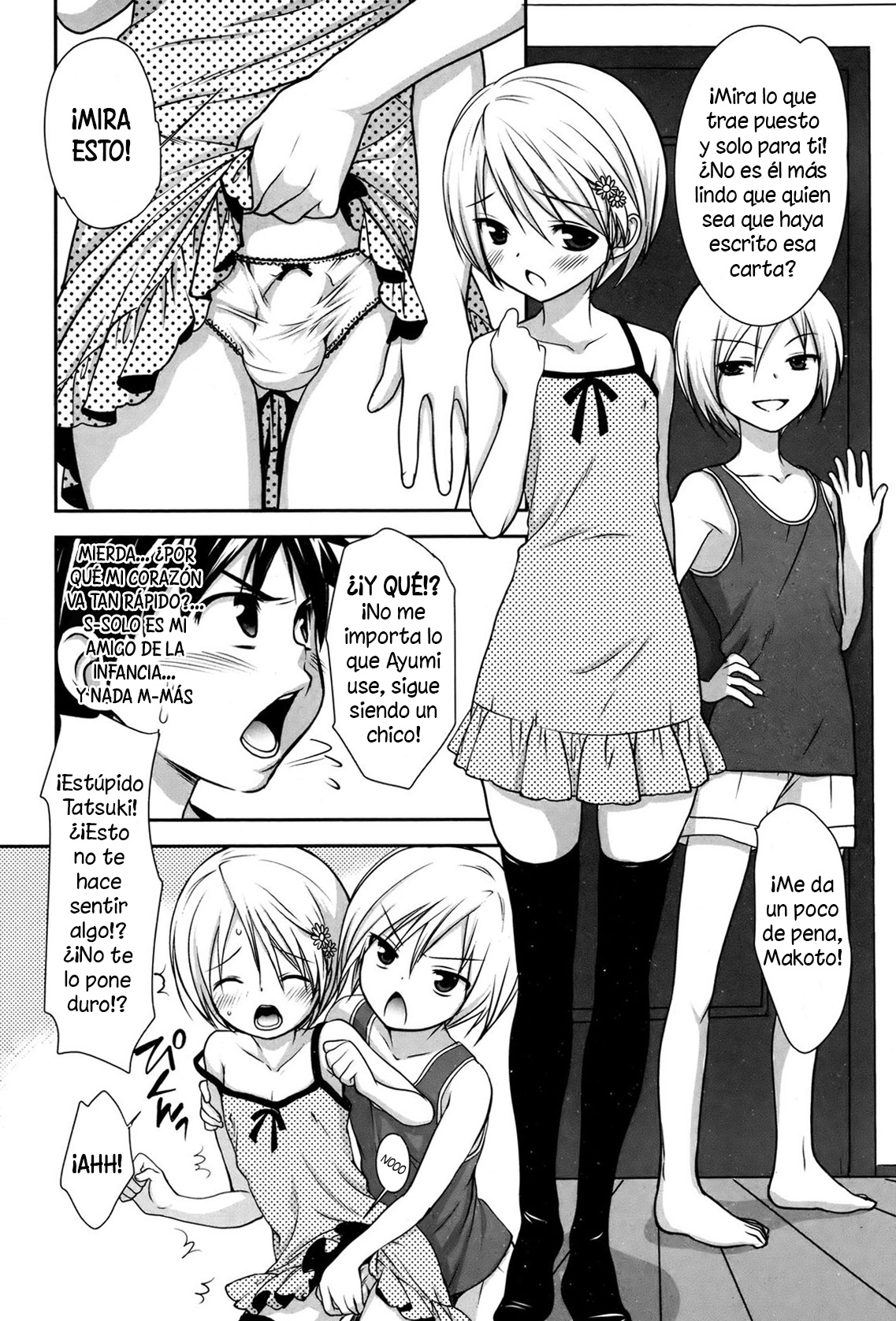Getting assaulted by childhood friends after recieving a love letter! page 2 full