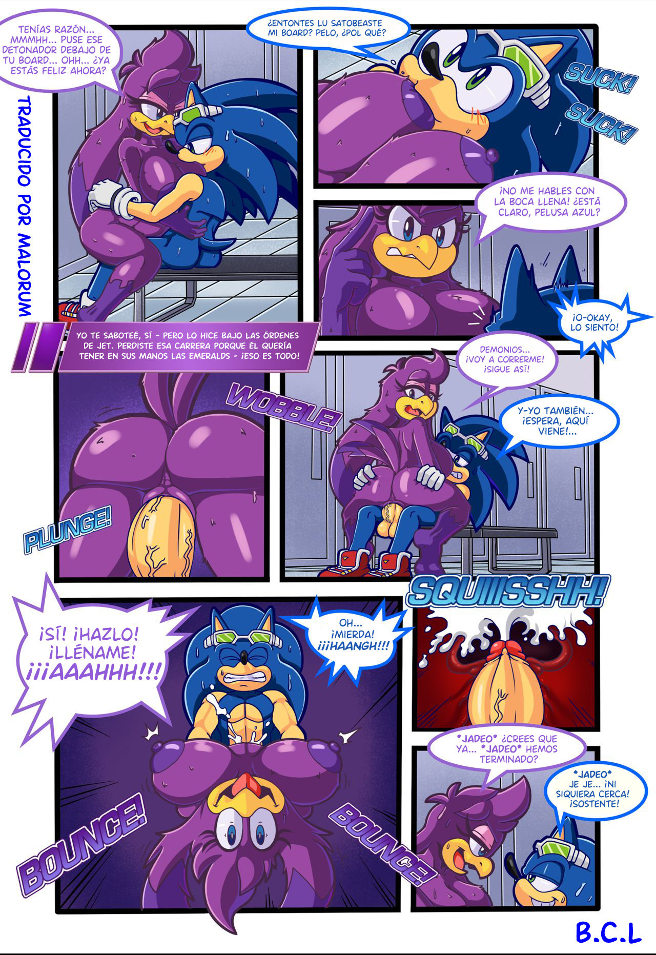 Sonic Riding Dirty page 8 full