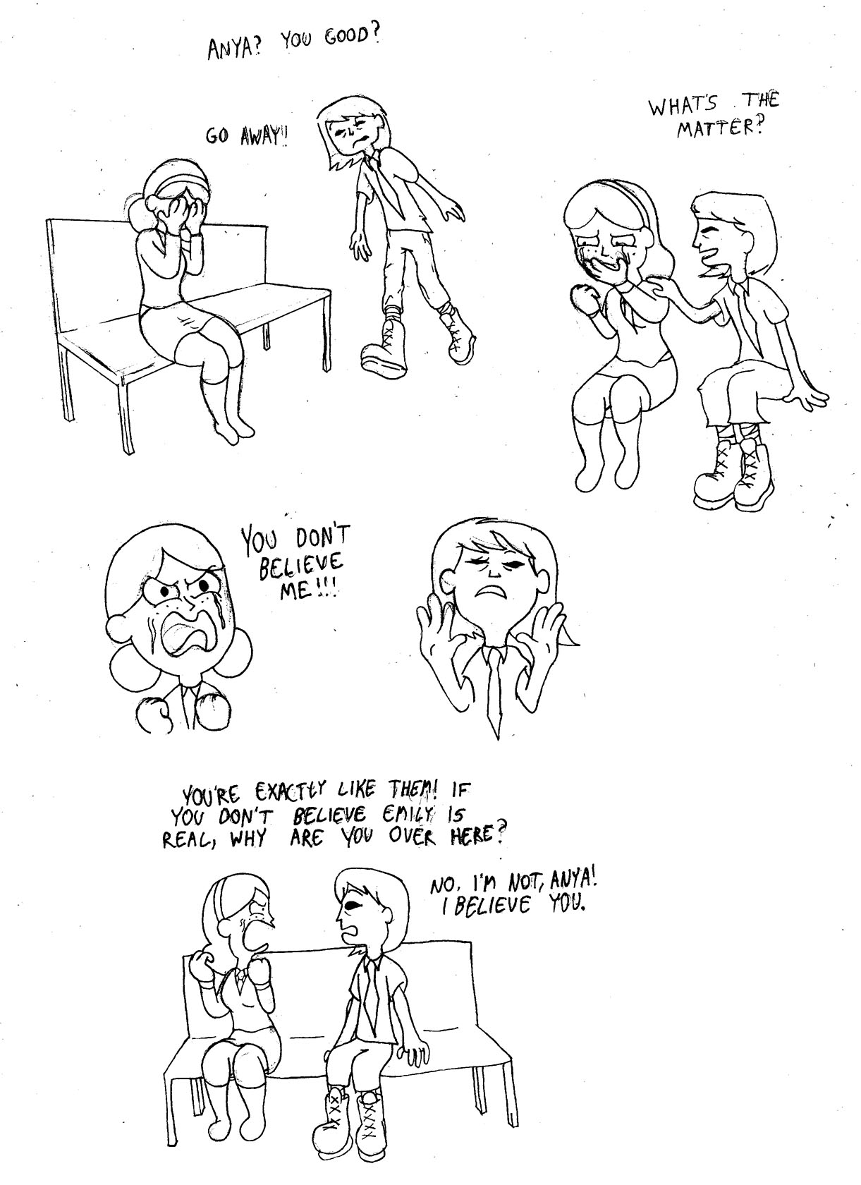 "Everytime I See You I Know" page 1 full