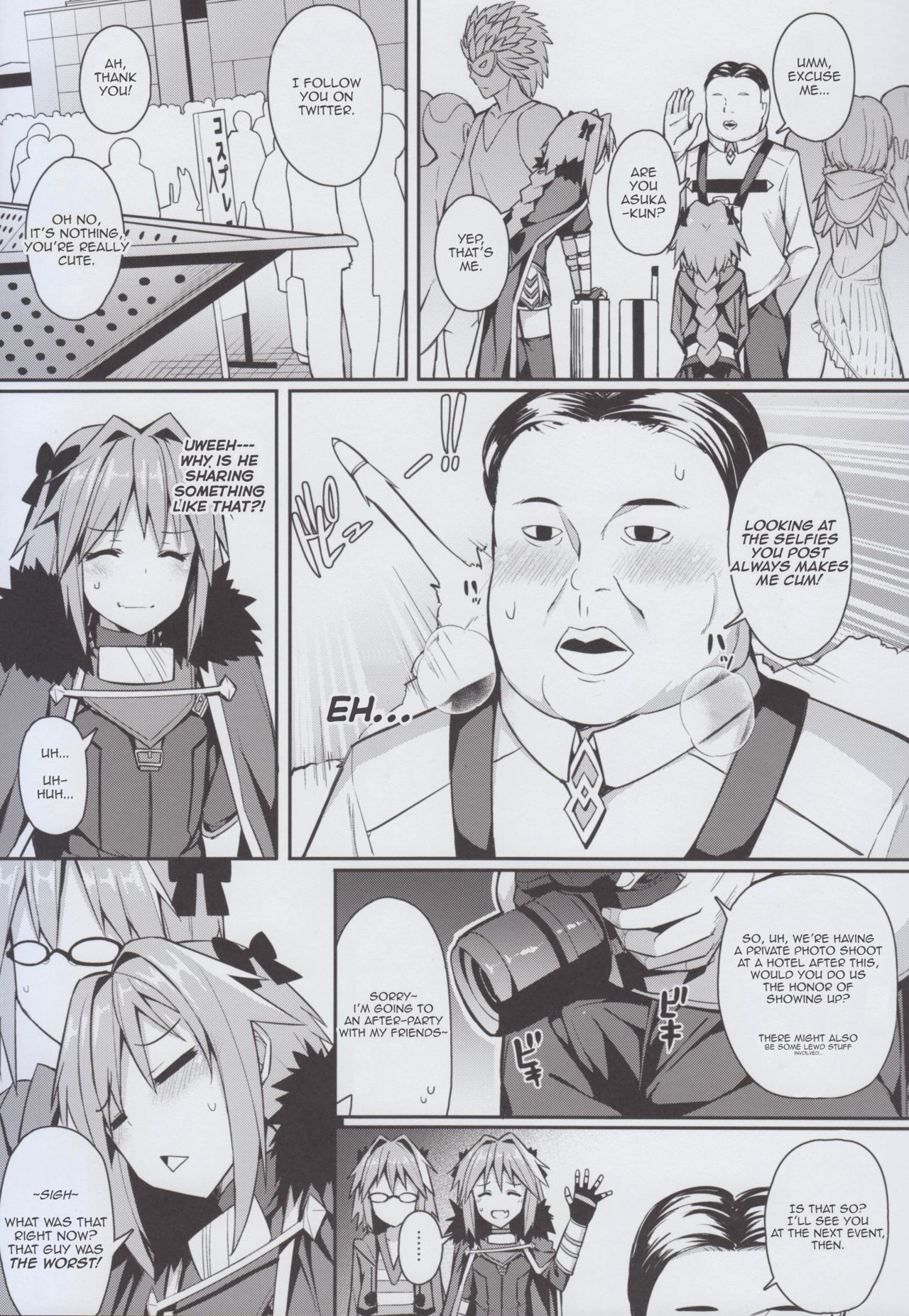 Cosplay Astolfo-kun no Ochinchin page 8 full