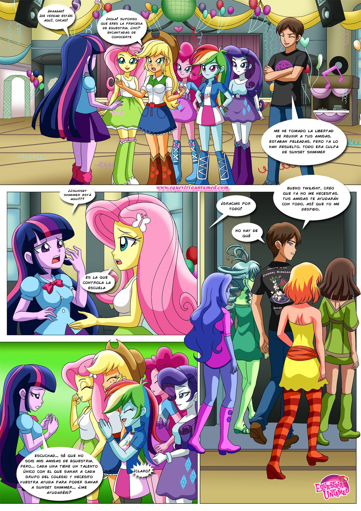 Equestria Girls Unleashed   LKNOFansub page 6 full
