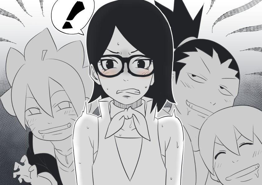 BORUTOらくがきまとめ・17話 page 1 full