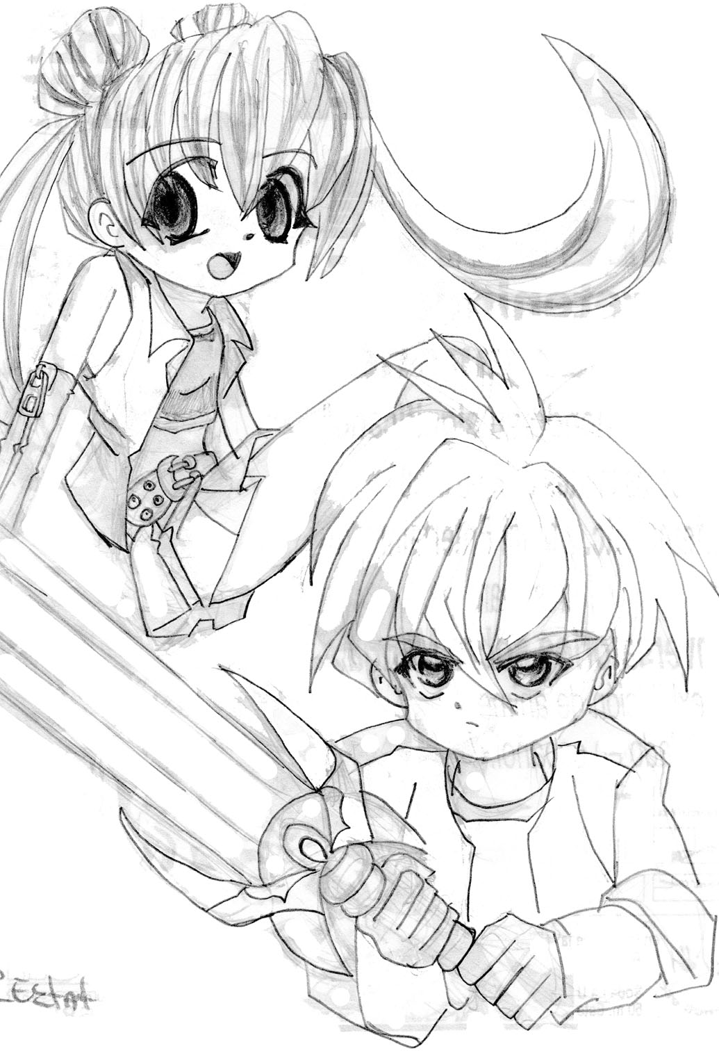 devianart artist leztat, scanned scraps page 6 full