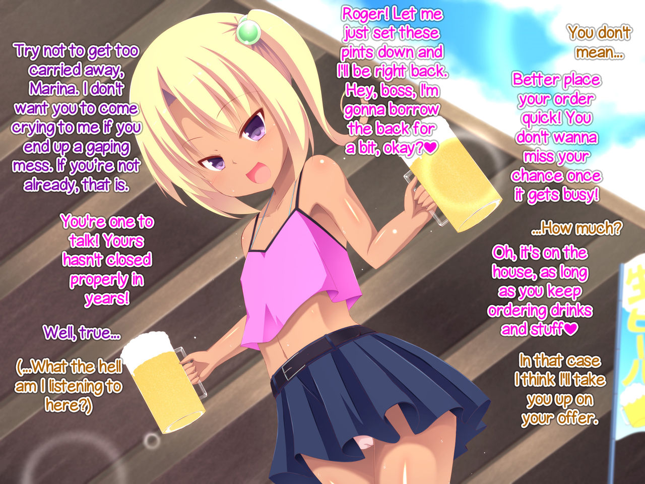 Natsuumi Lolibitch 3 | Summer Beach, Little Slut 3  =LWB= page 3 full