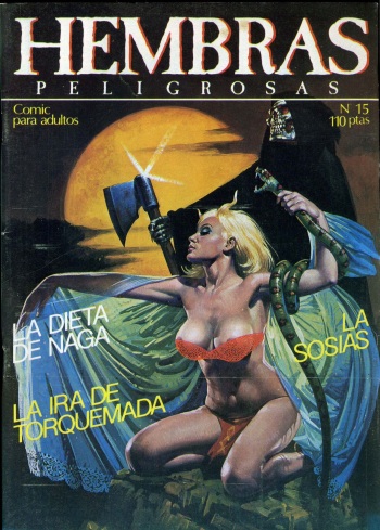 Hembras Peligrosas #15 cover