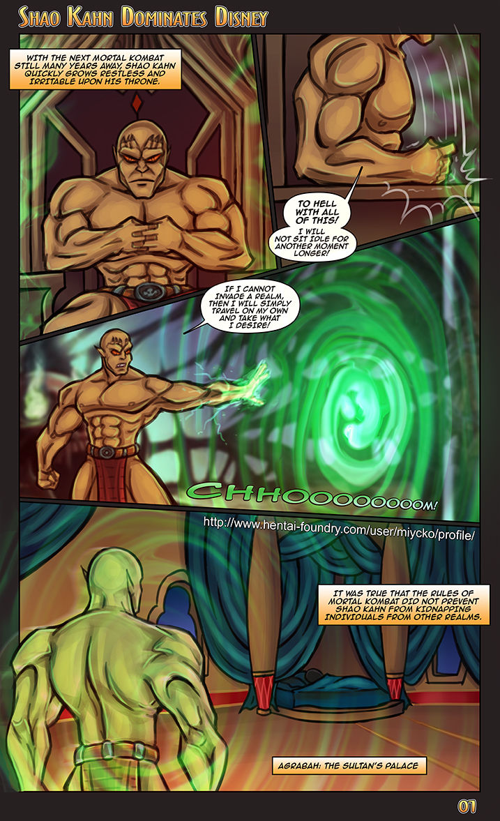 Shao Kahn Dominates Disney page 1 full
