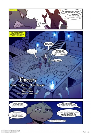 Thievery - Book 2, Part 4: The Temple cover