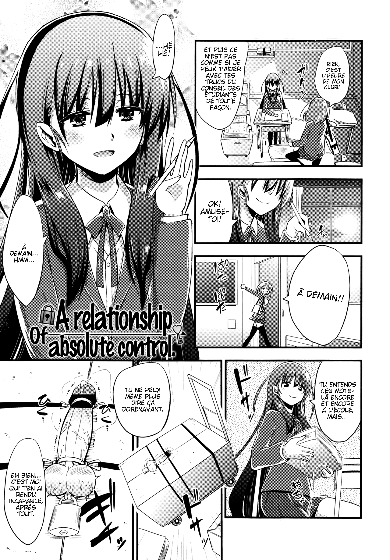 Kanzen Kanri no Kankei | A relationship of absolute control page 1 full