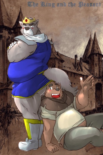 The king and the peasant cover
