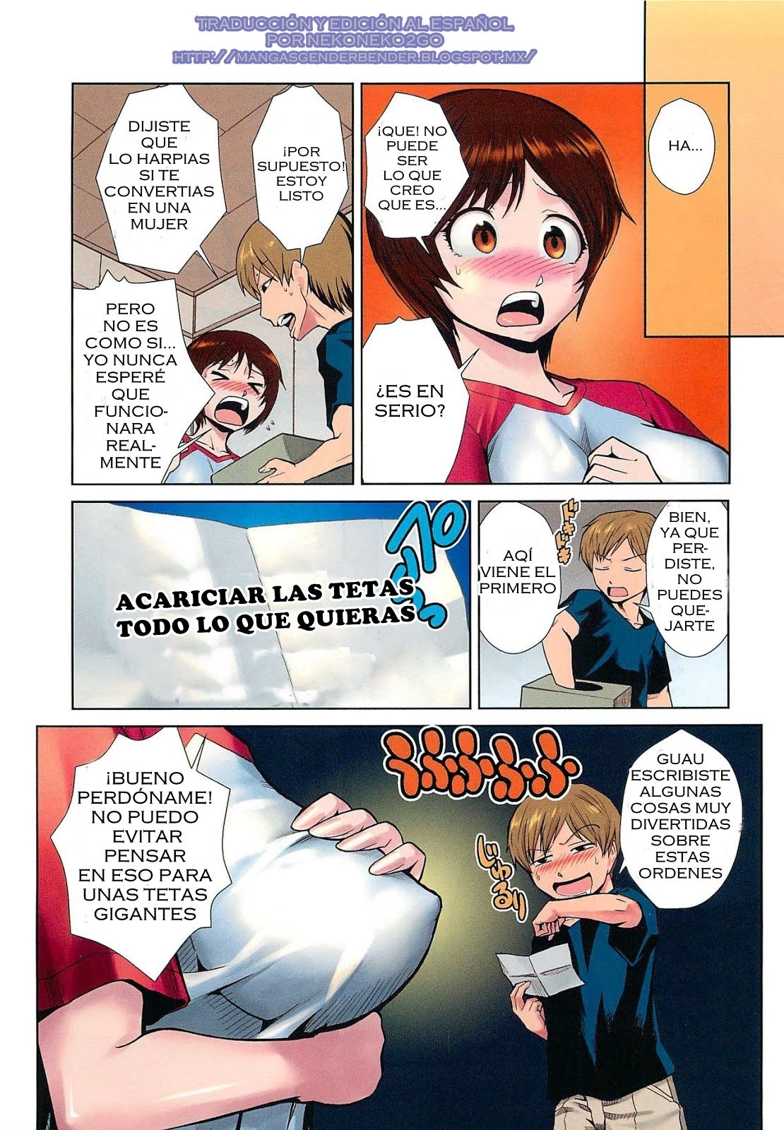 Bra > Sis | ¡O el cuerpo de una mujer es el Paraíso! page 1 full
