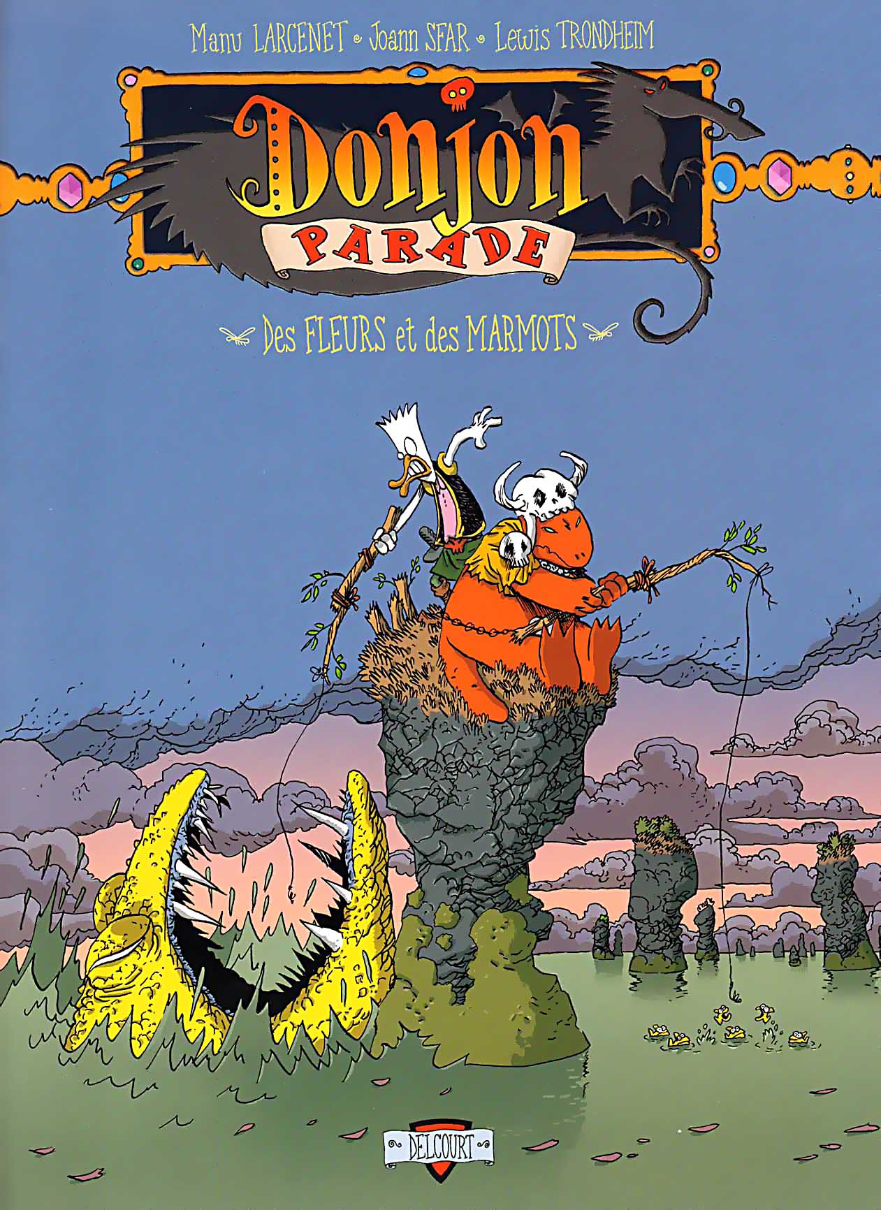 Donjon Parade - Volume 4 - Des fleurs et des marmots page 1 full