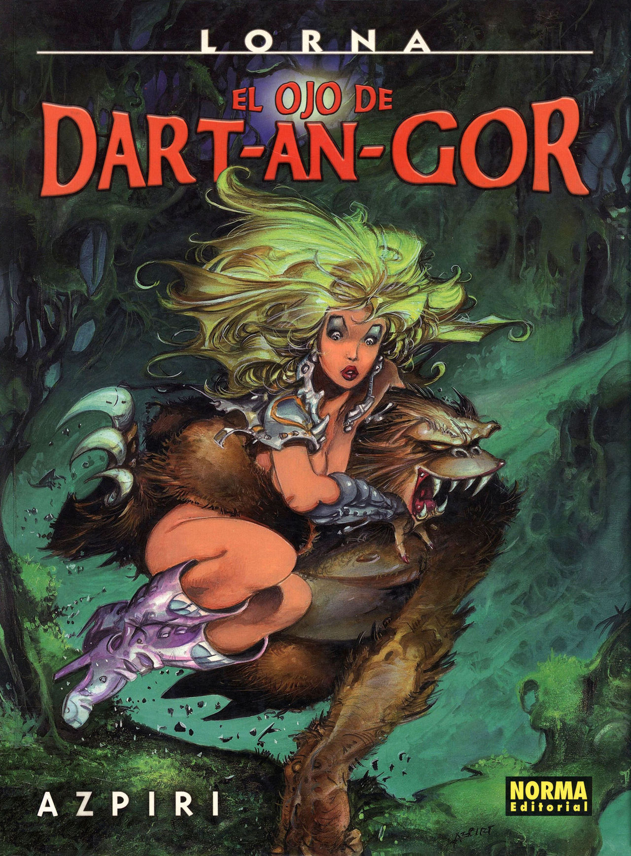 Lorna: El Ojo de Dart-An-Gor page 1 full
