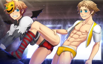 Kingdom hearts Sora X Tidus cover