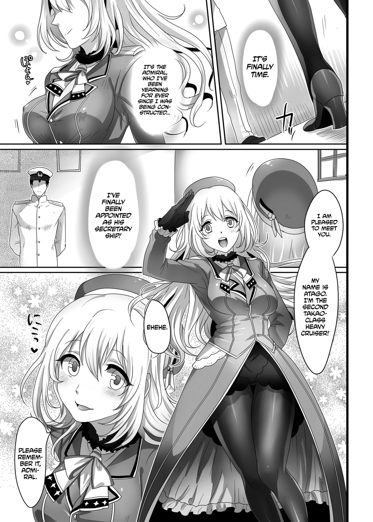Hajimete no Atago | Atago's First Time   =TLL + mrwayne= page 2 full