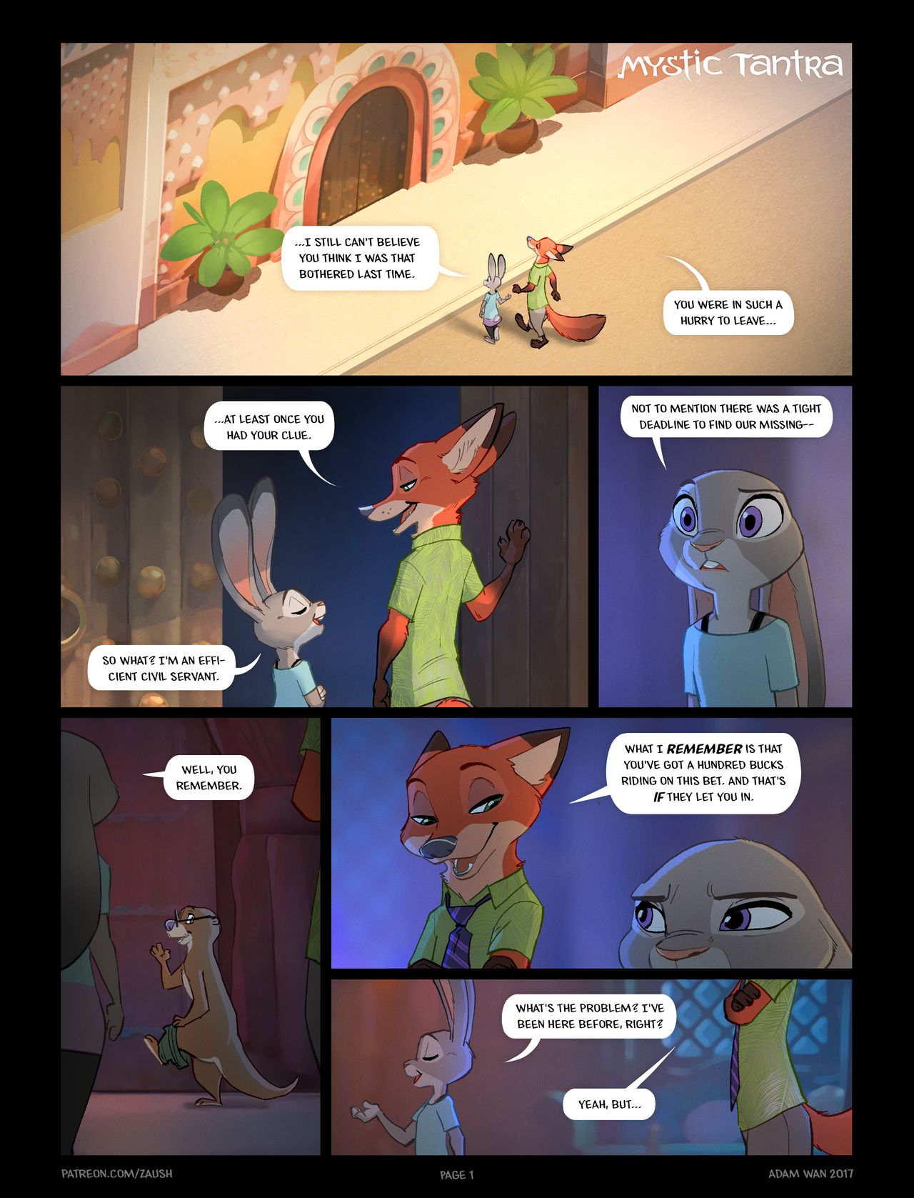 Mystic Tantra page 1 full