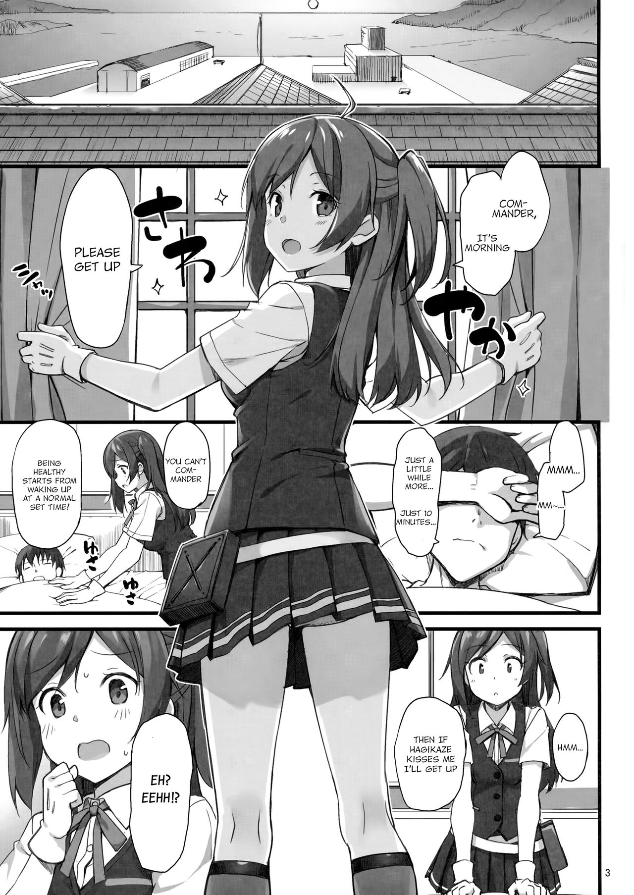Hagikaze no Shiawase Morning Call | Happy Morning Call of Hagikaze page 2 full