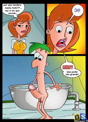 Phineas-y-ferb COMIC 2 cover
