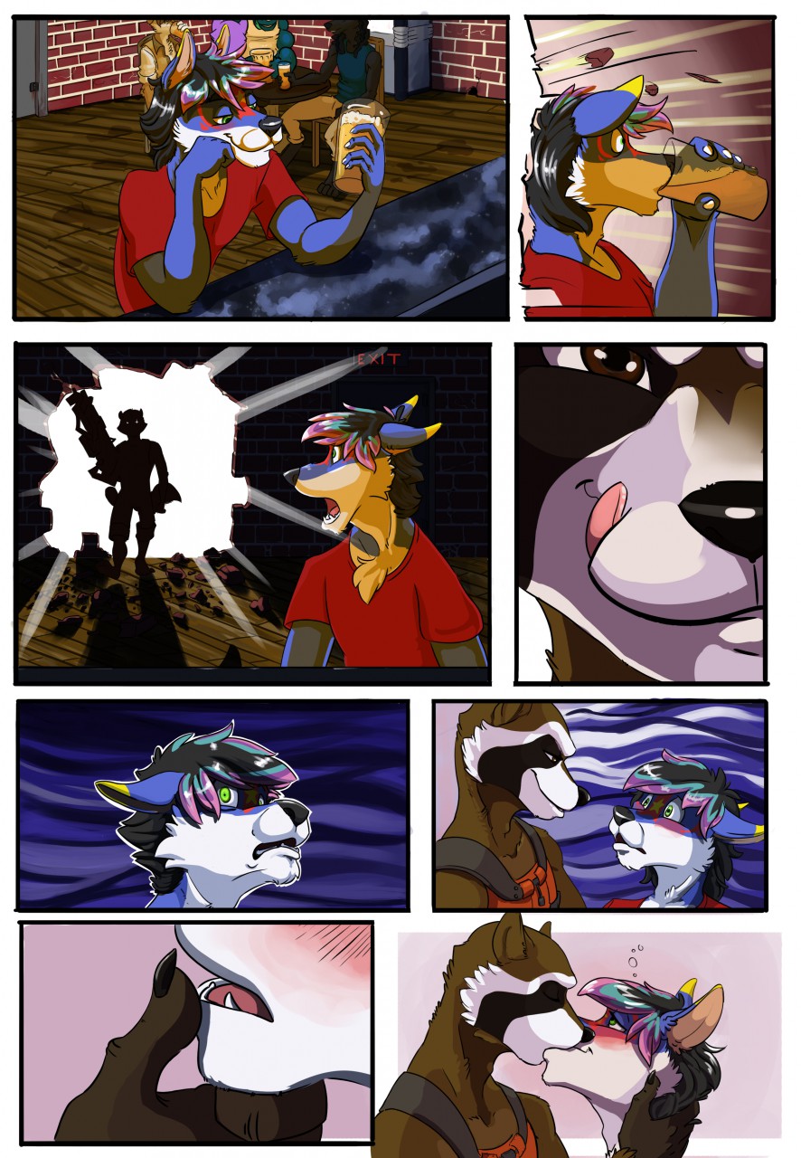 Clash of the Racoon page 1 full