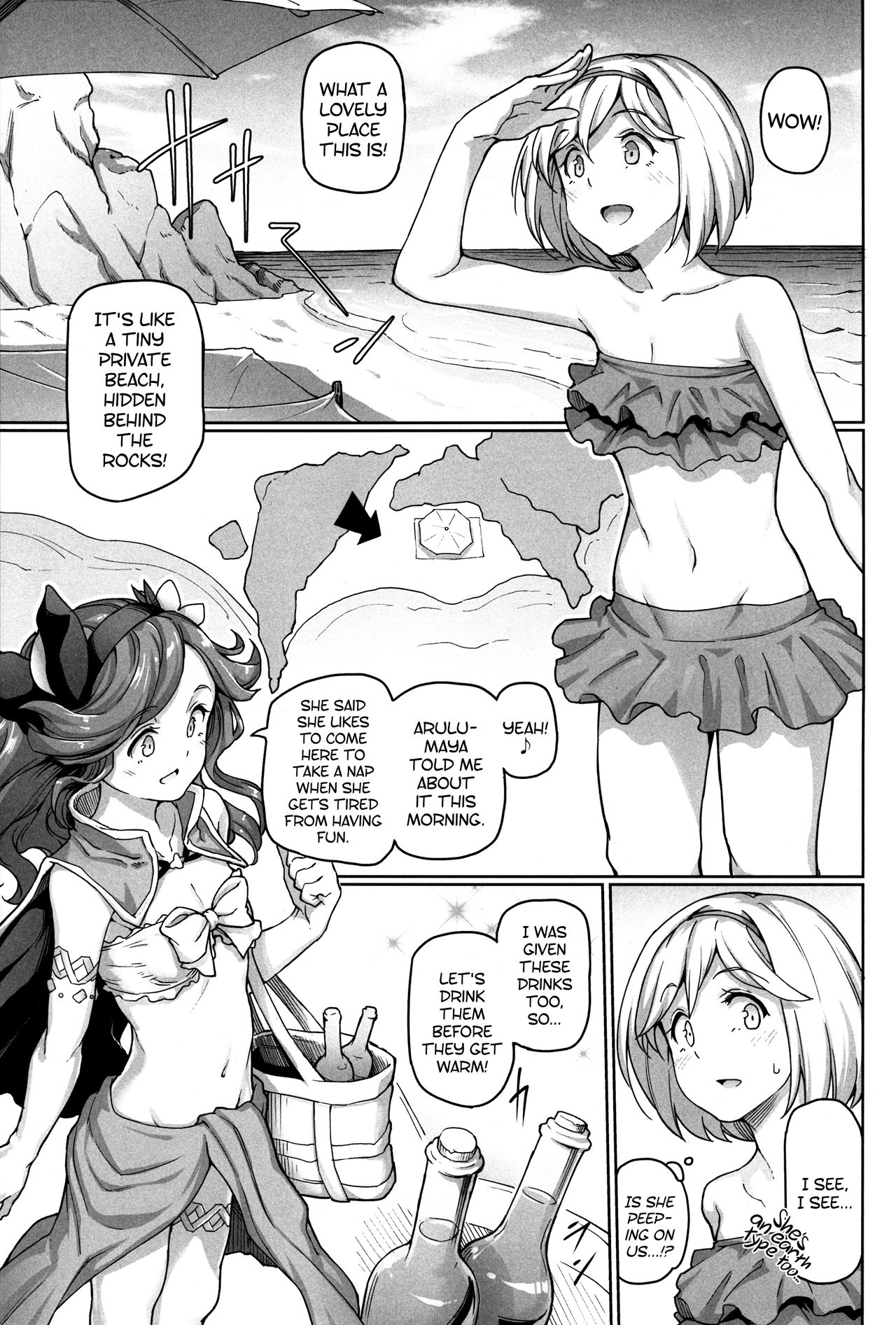 Sunagami no Komachi Angel? | A Town Beauty Angel of the Dunes? page 4 full