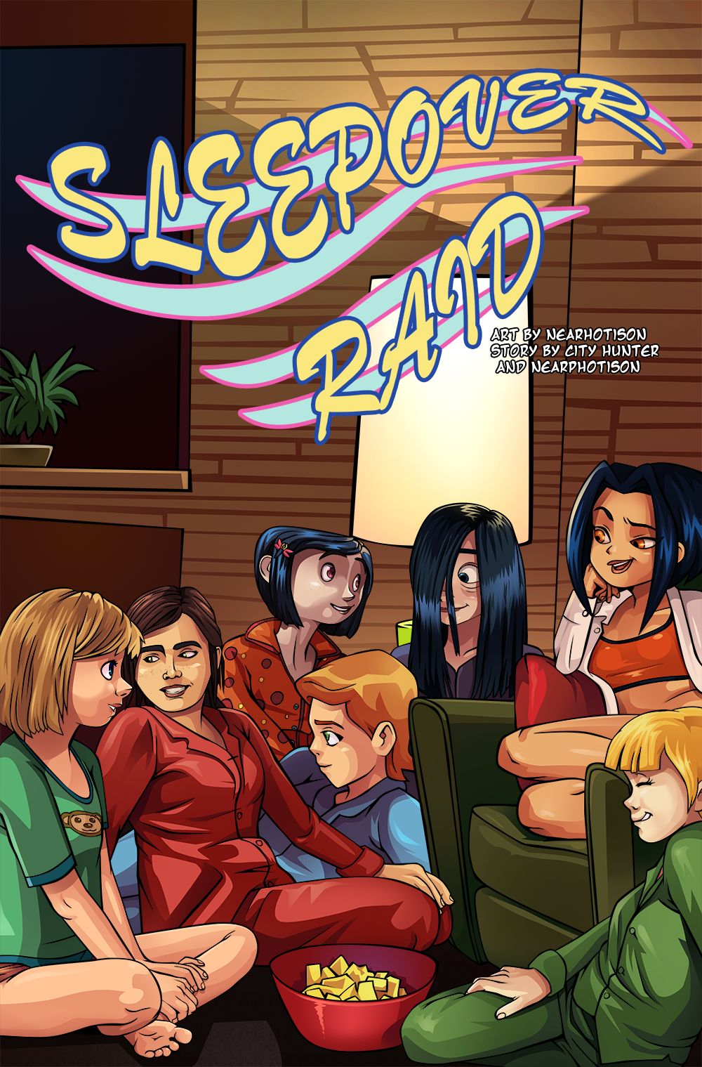 Sleepover Raid page 1 full