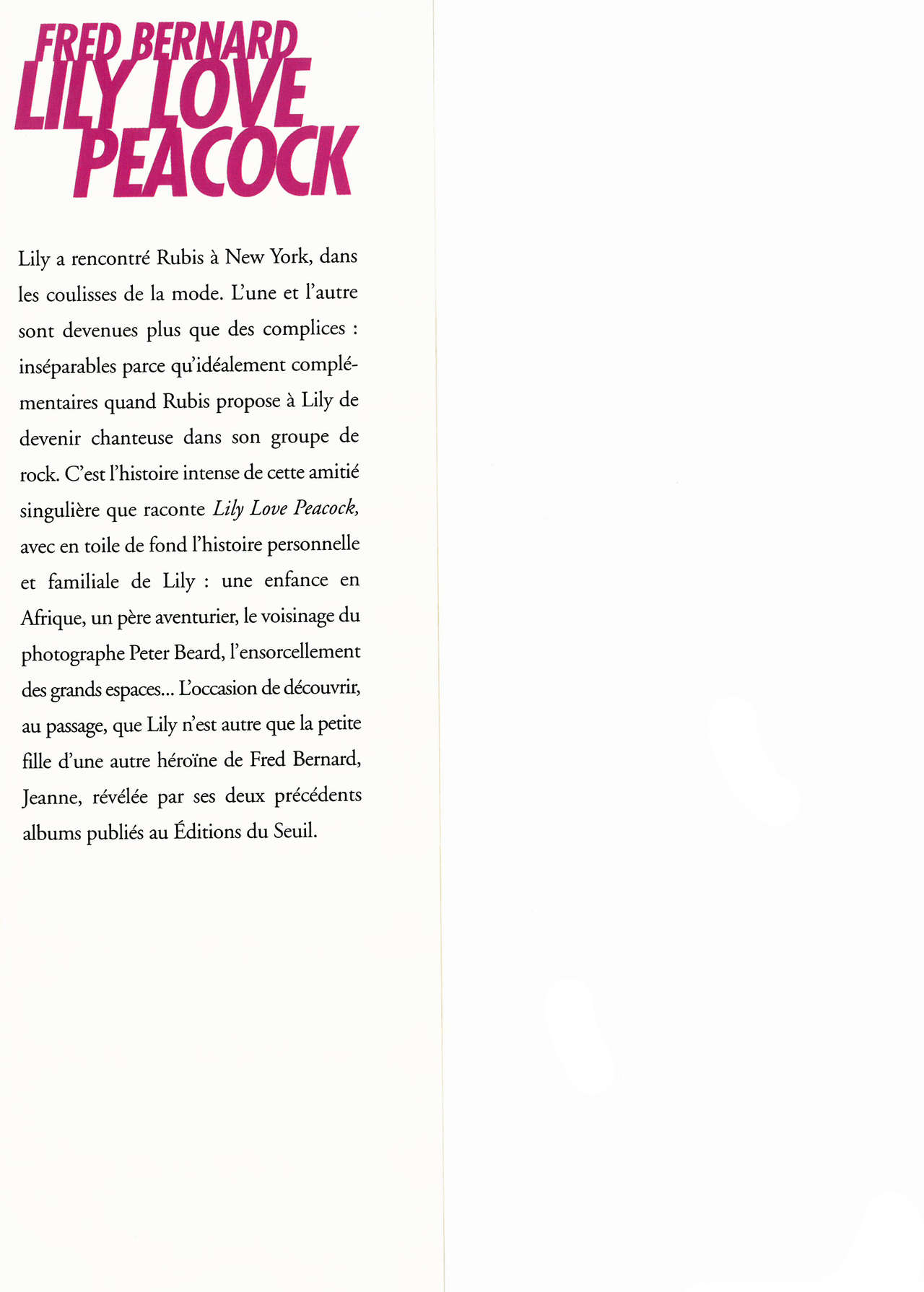 Lily Love Peacock page 2 full