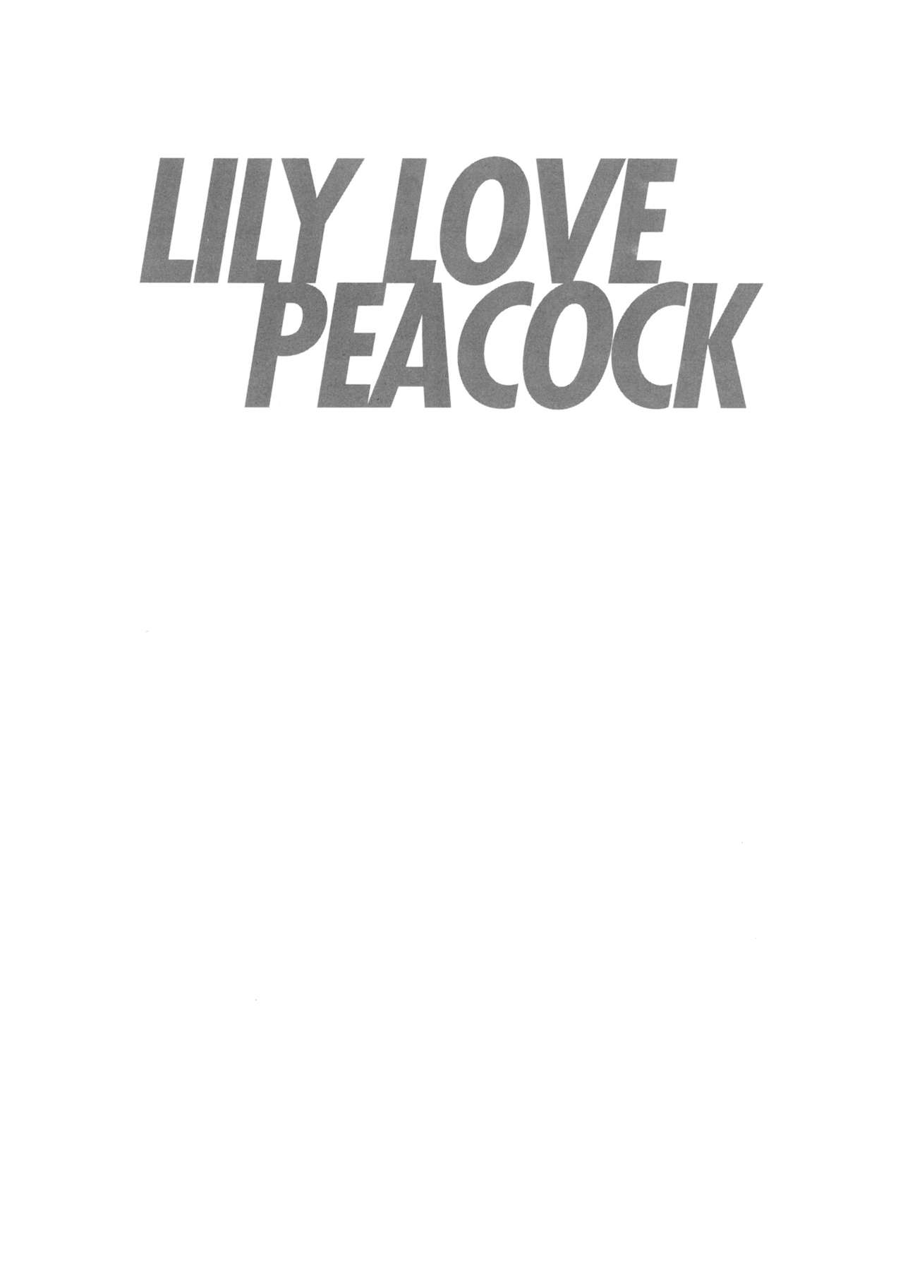 Lily Love Peacock page 5 full