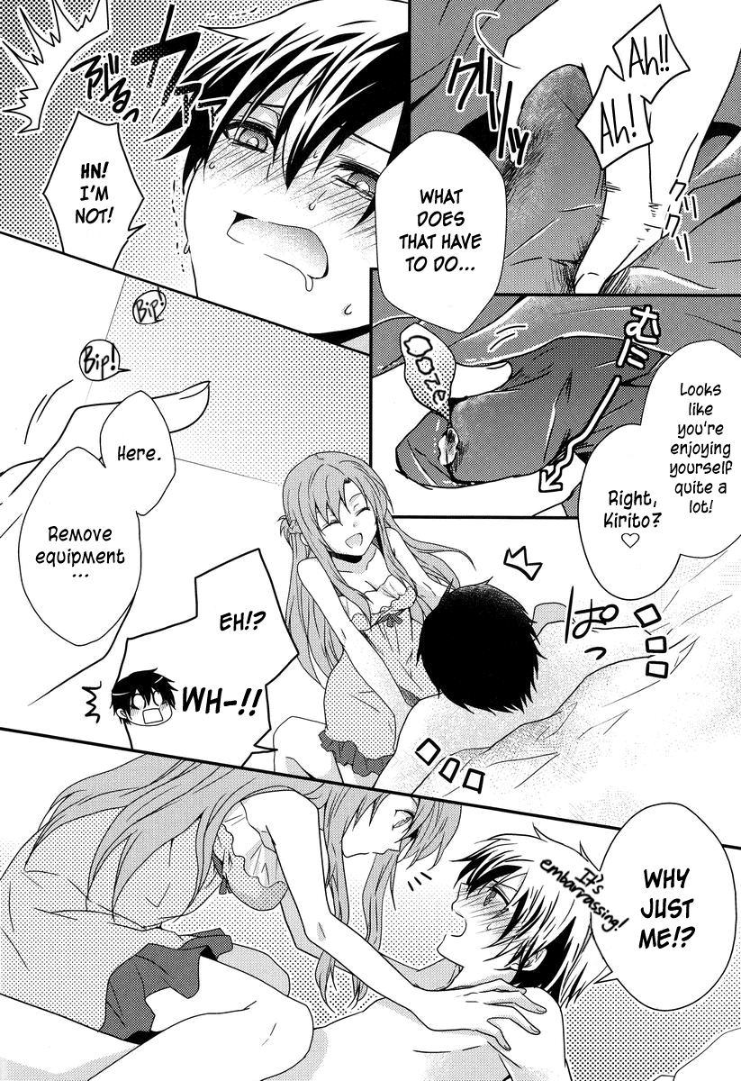 Koisuru Asuna wa Setsunakute Kirito-kun o Omou Totsui Ijiwaru Shichauno | Lovestruck Asuna Really Wants to Tease Kirito Every Time She Sees Him   =LWB= page 6 full