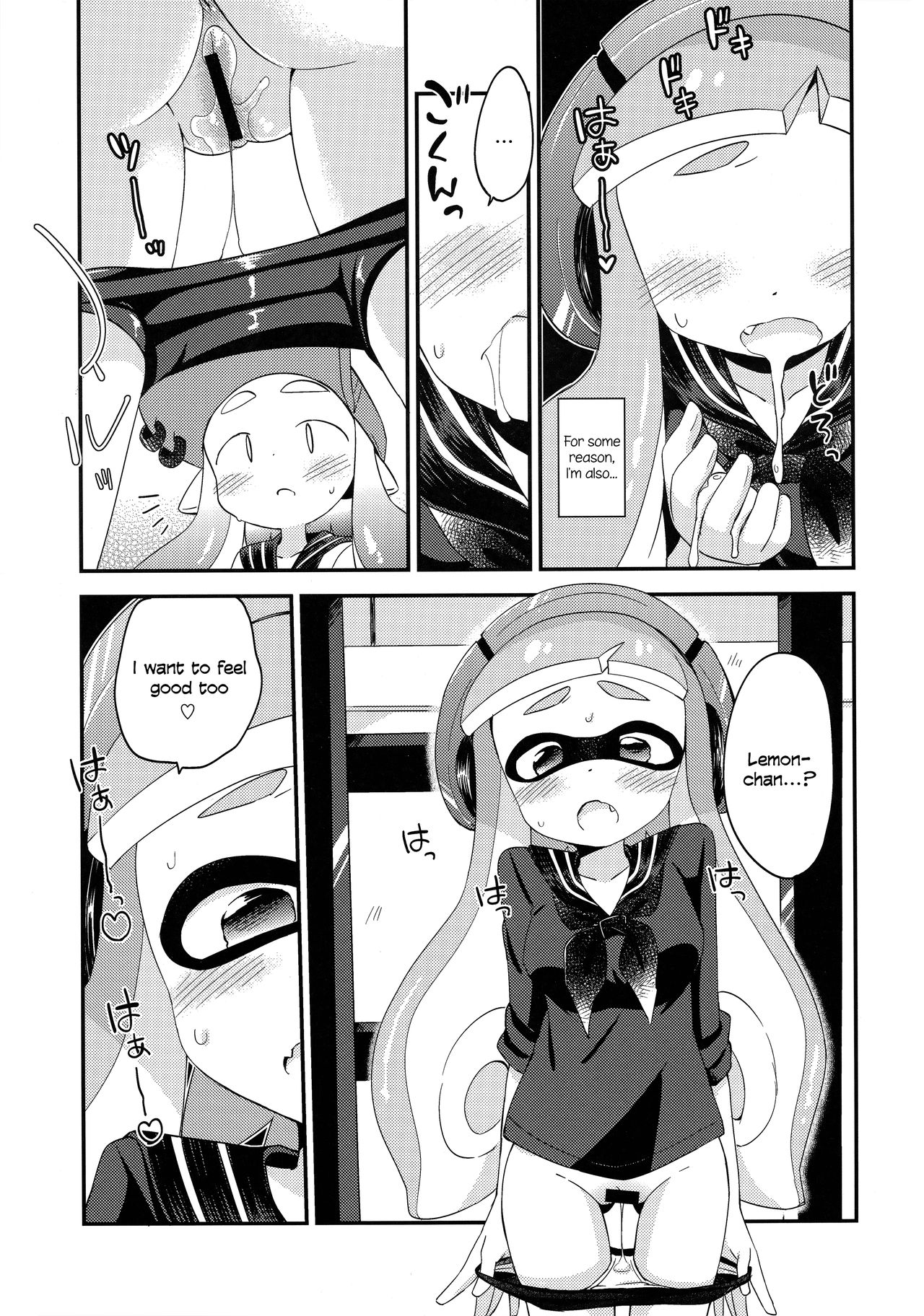 Rezu Geso Gachi♥cchi - Kinoko Takenoko Kassen | Super Lewd Lesbian Calamari - Mushrooms vs Bamboo Shoots page 10 full