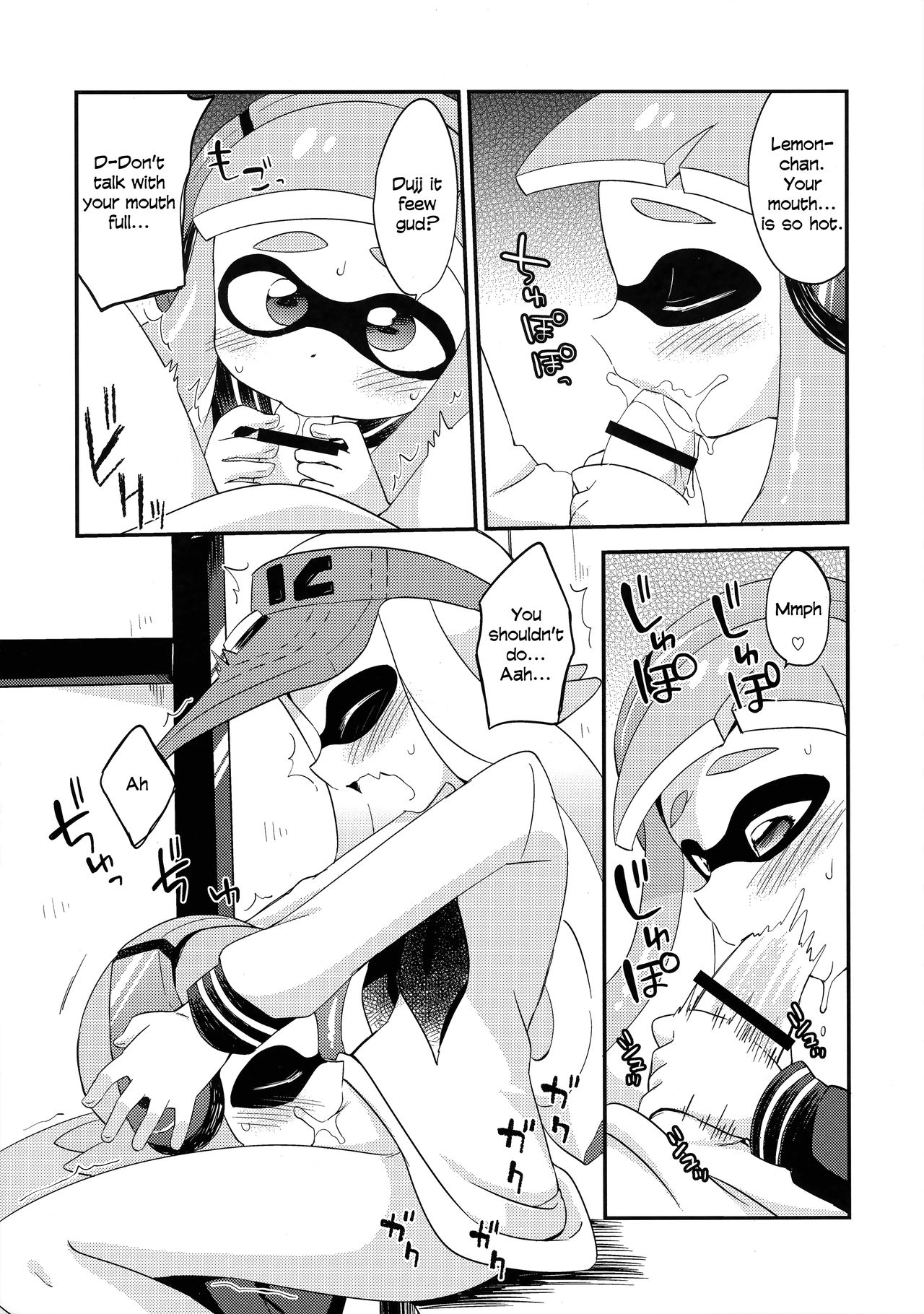 Rezu Geso Gachi♥cchi - Kinoko Takenoko Kassen | Super Lewd Lesbian Calamari - Mushrooms vs Bamboo Shoots page 8 full