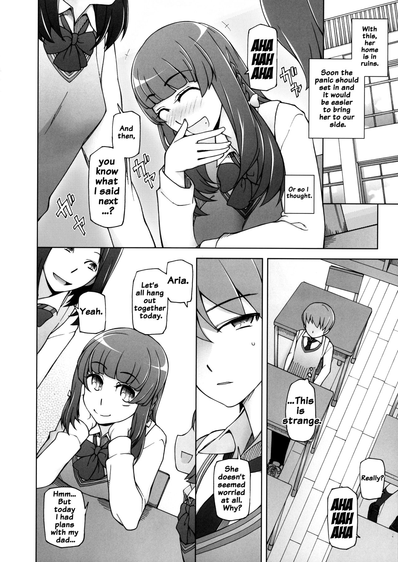 Lustful Flowers 2 Chichi to Aishiatta Yoru ni, Kemono-domo wa Tsudou. page 7 full