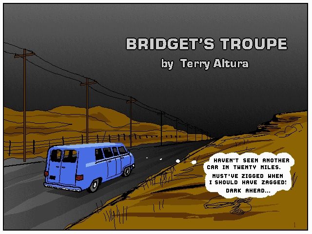 Bridget's Troupe page 1 full