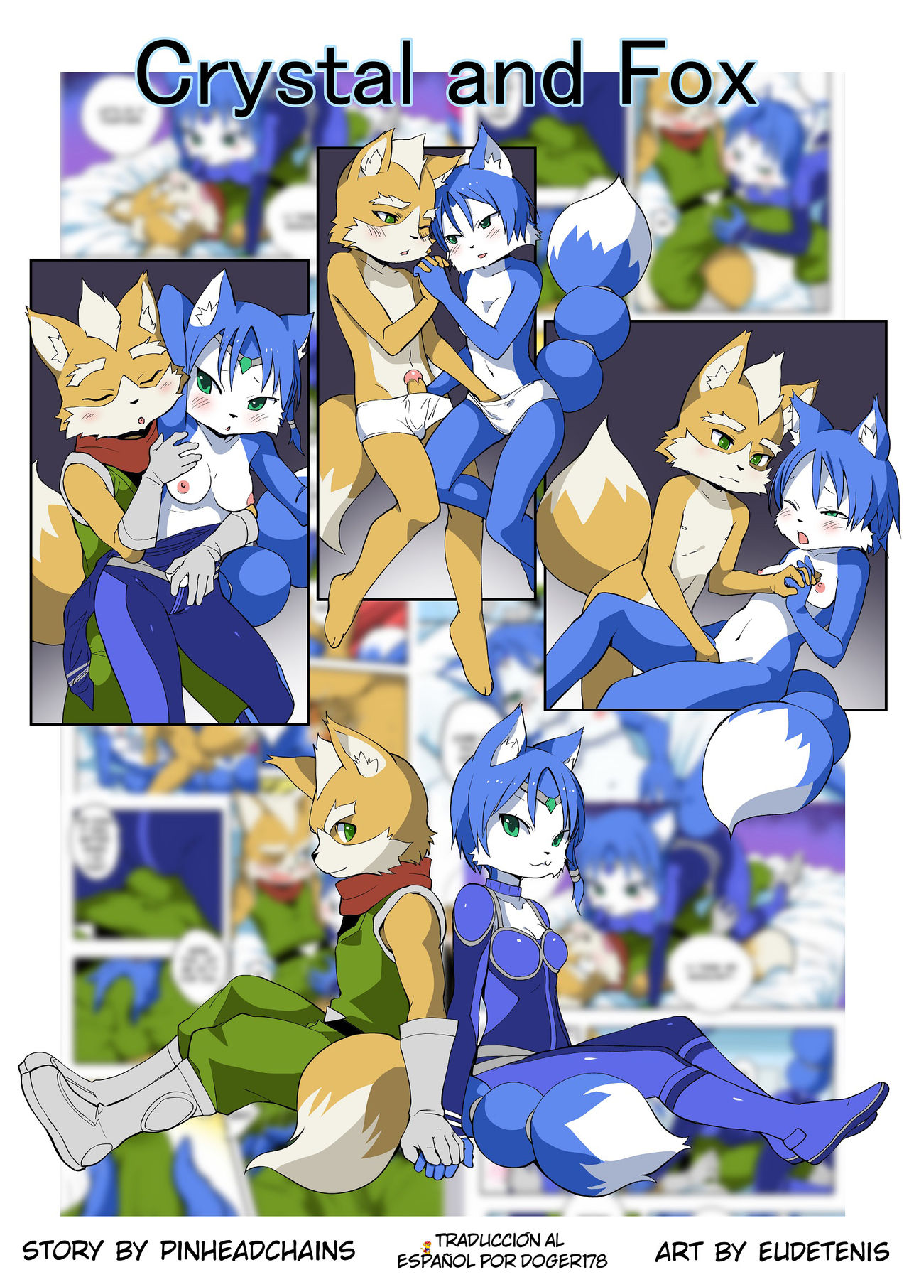 Krystal and Fox page 1 full