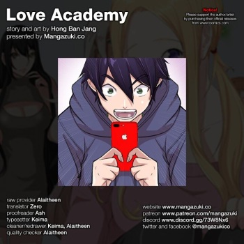 Love Academy 1-2 cover
