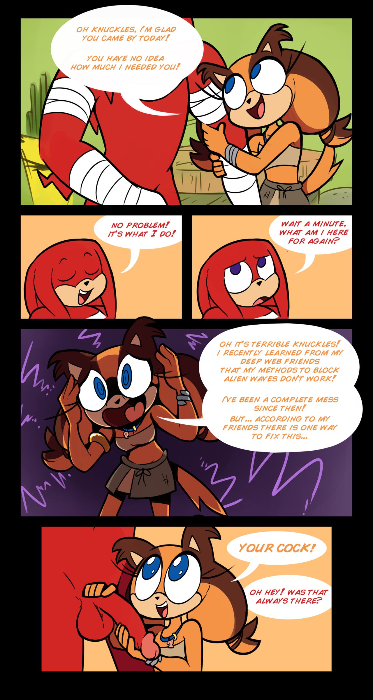 Sticks &amp; Knuckles page 1 full