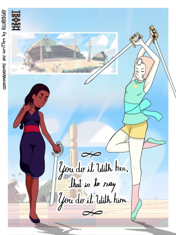 You do it with her, that is to say you do it with him. cover