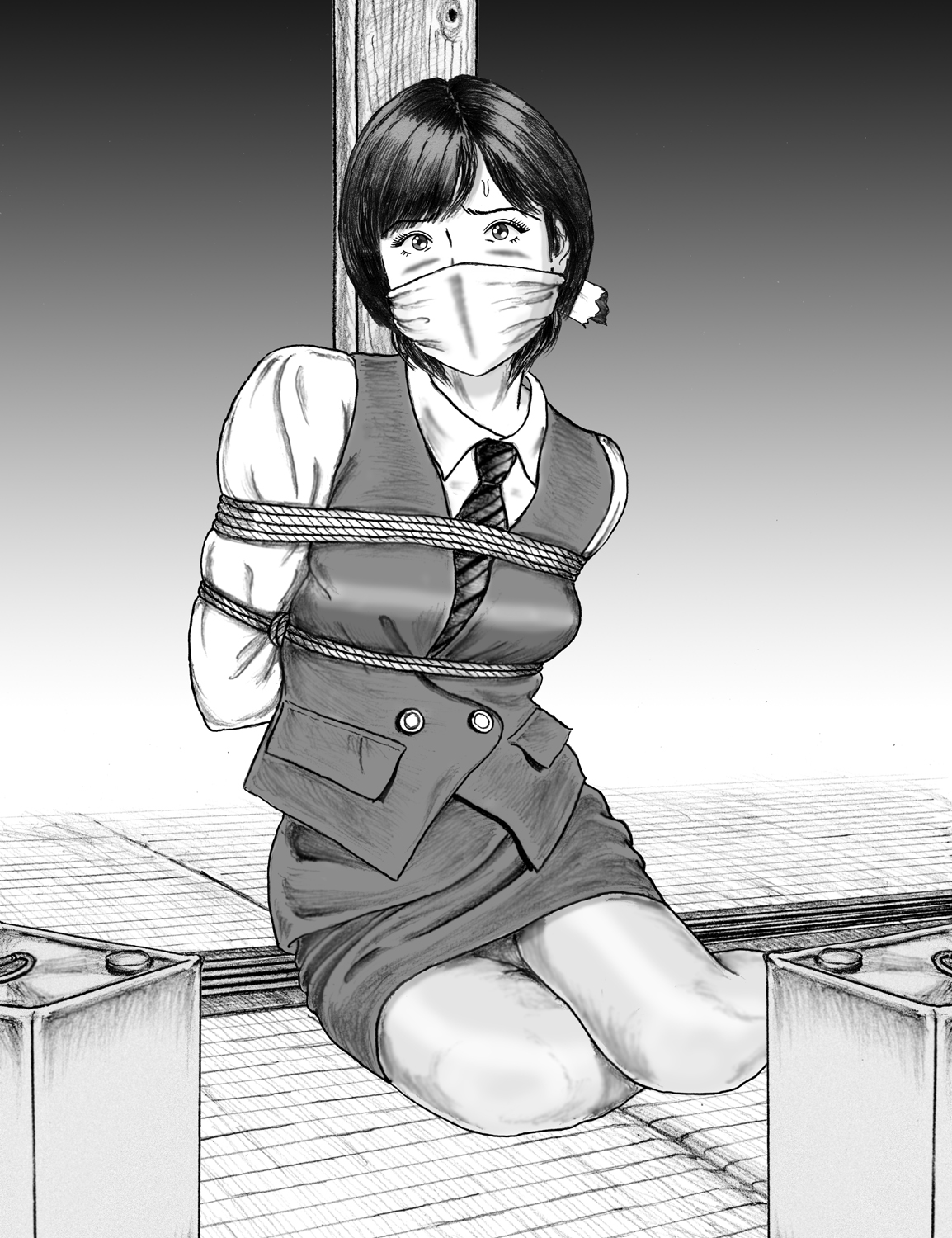 モノクロ練習画 page 8 full