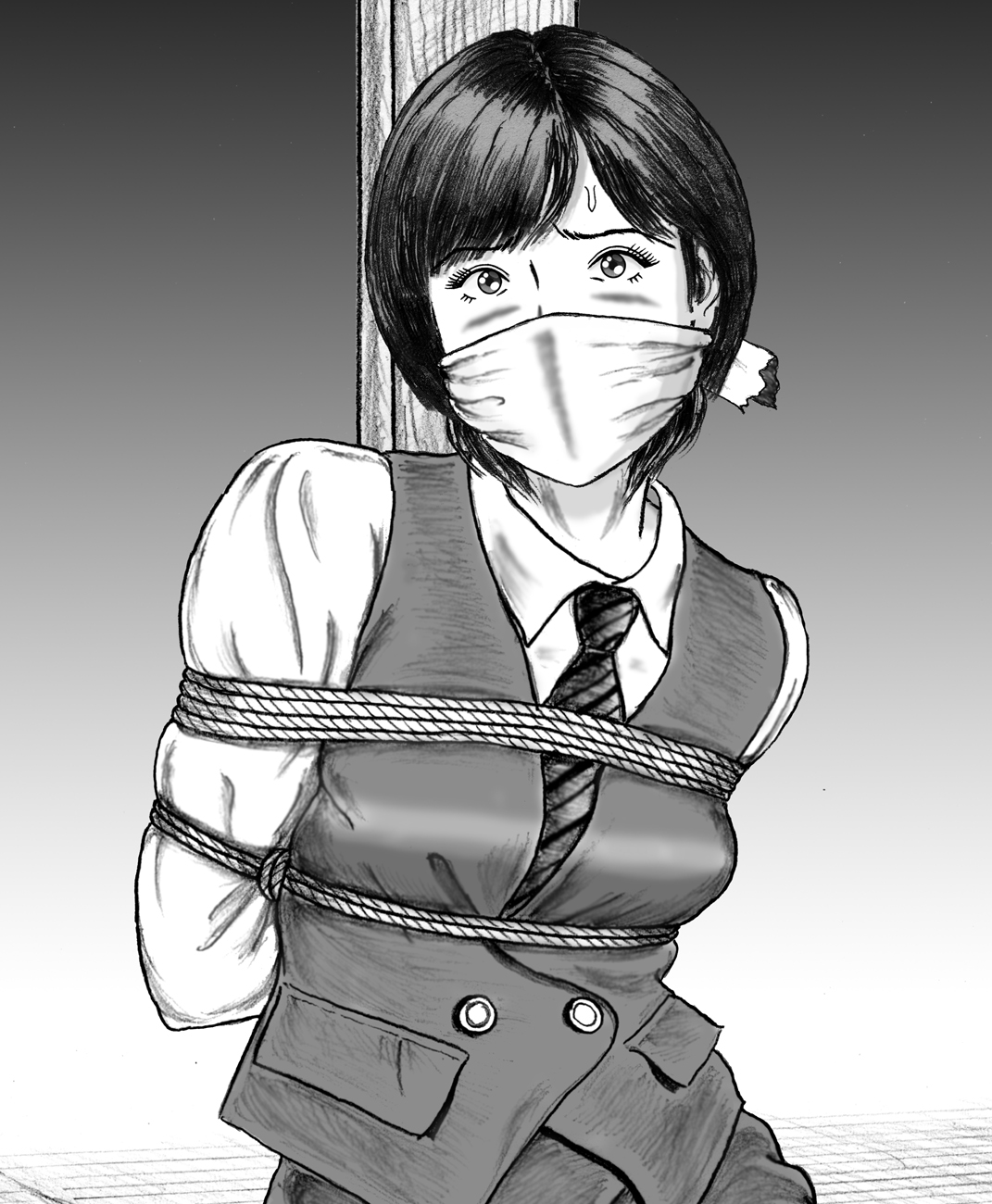 モノクロ練習画 page 9 full