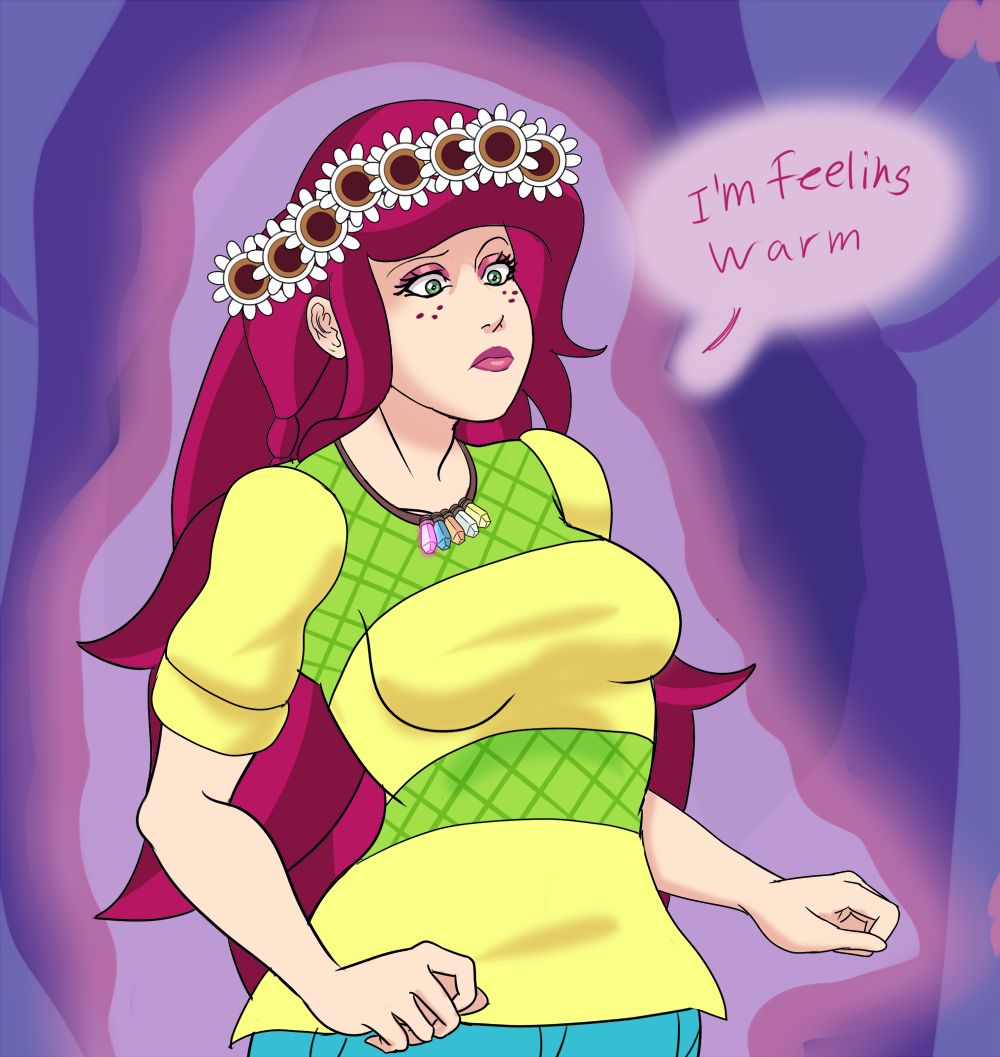Gloriosa Daisy Transformation/Bimboification page 3 full