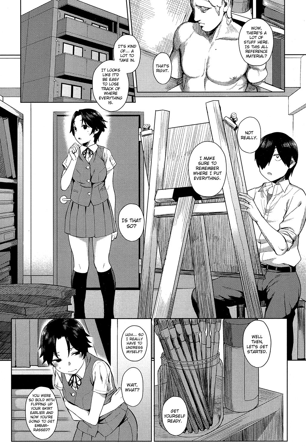 Iiwake Shinai no! | No Excuse! page 6 full