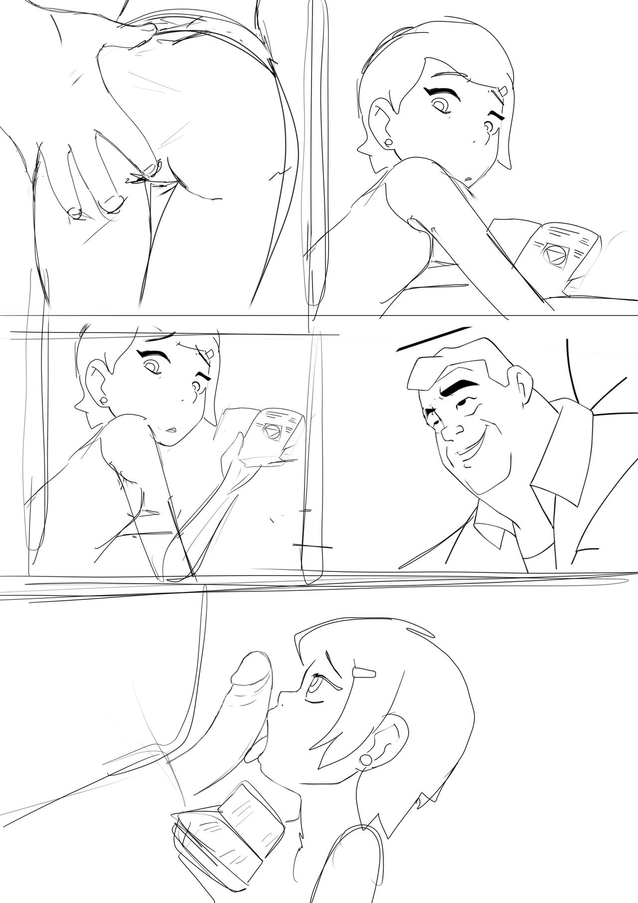 Amazing Adventures of Gwen and Her Abusive Grandfather page 10 full