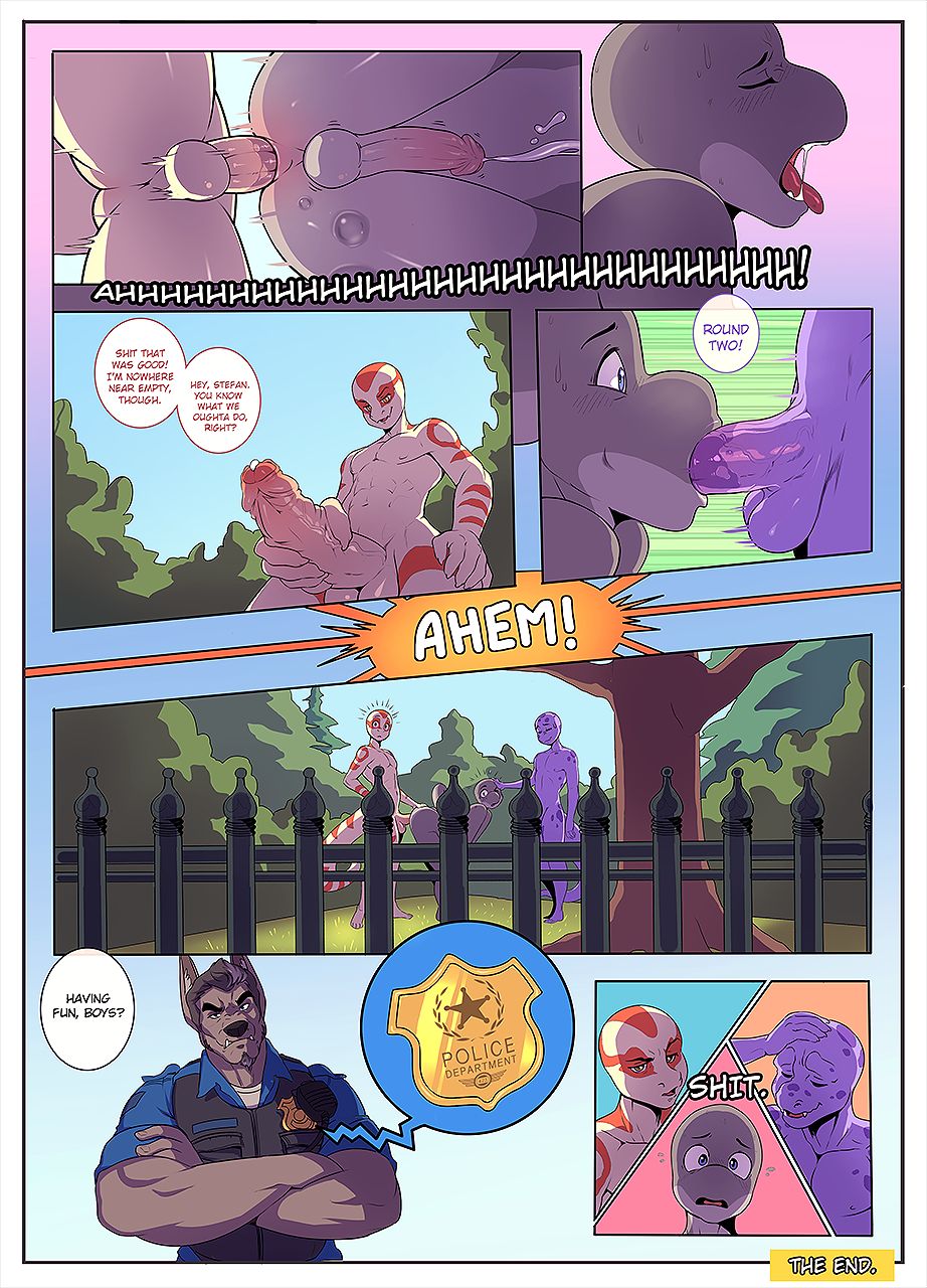 A Lay in the Park page 8 full
