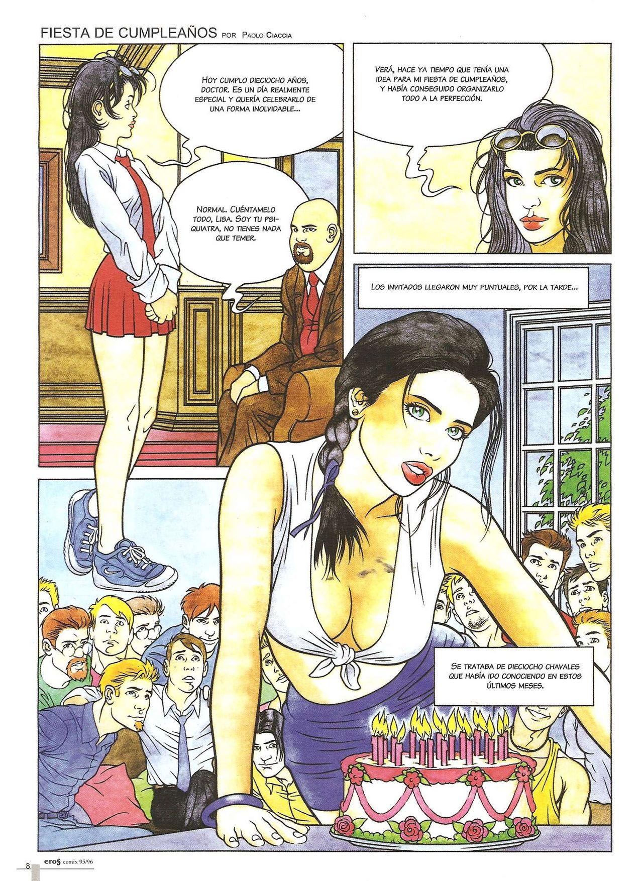 Eros Comix #95/96 page 8 full