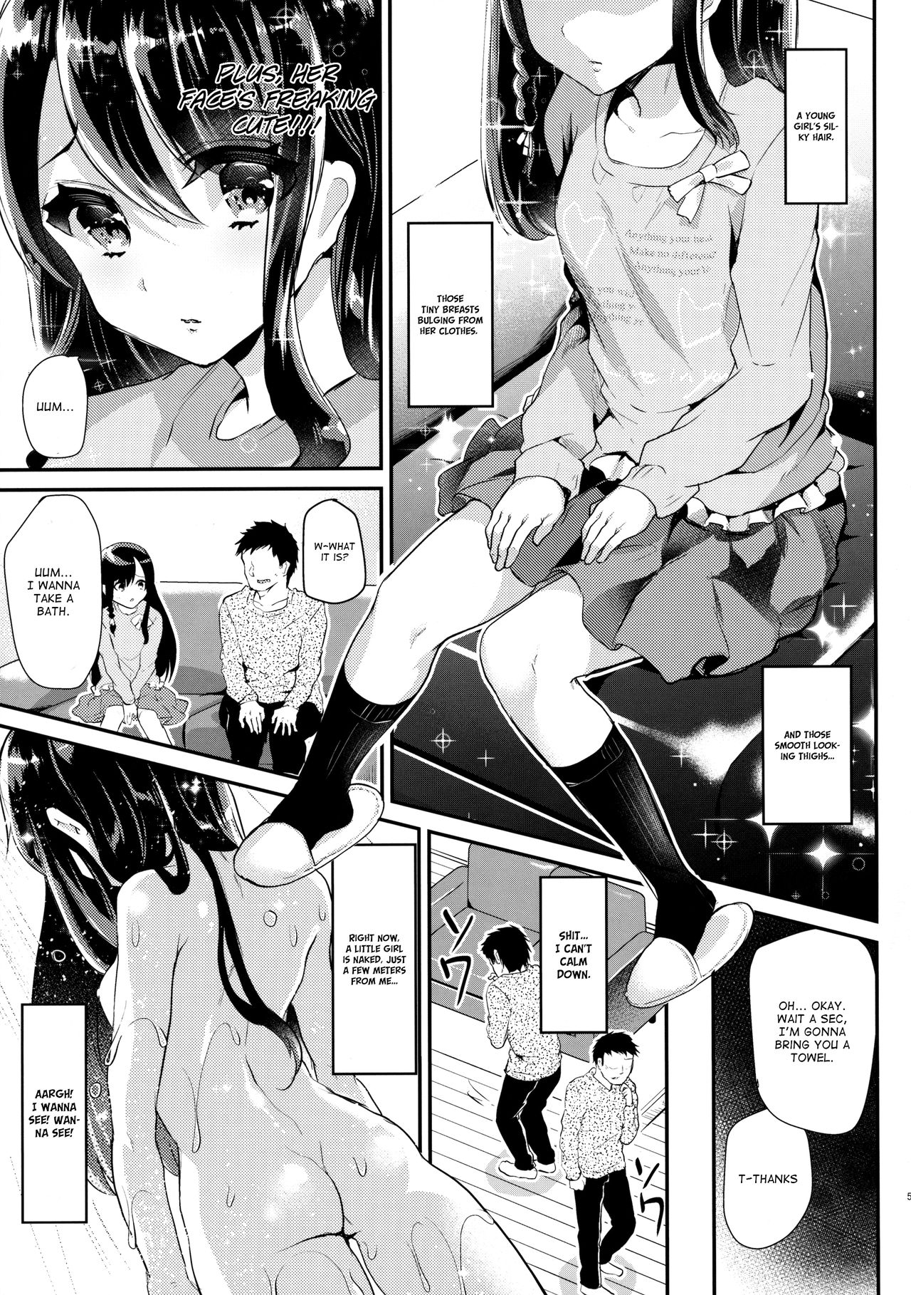 Lolicon to JS ga Futari de Otomari Shitara... | When A Grade Schooler &amp; A Pedo Stay The Night page 6 full
