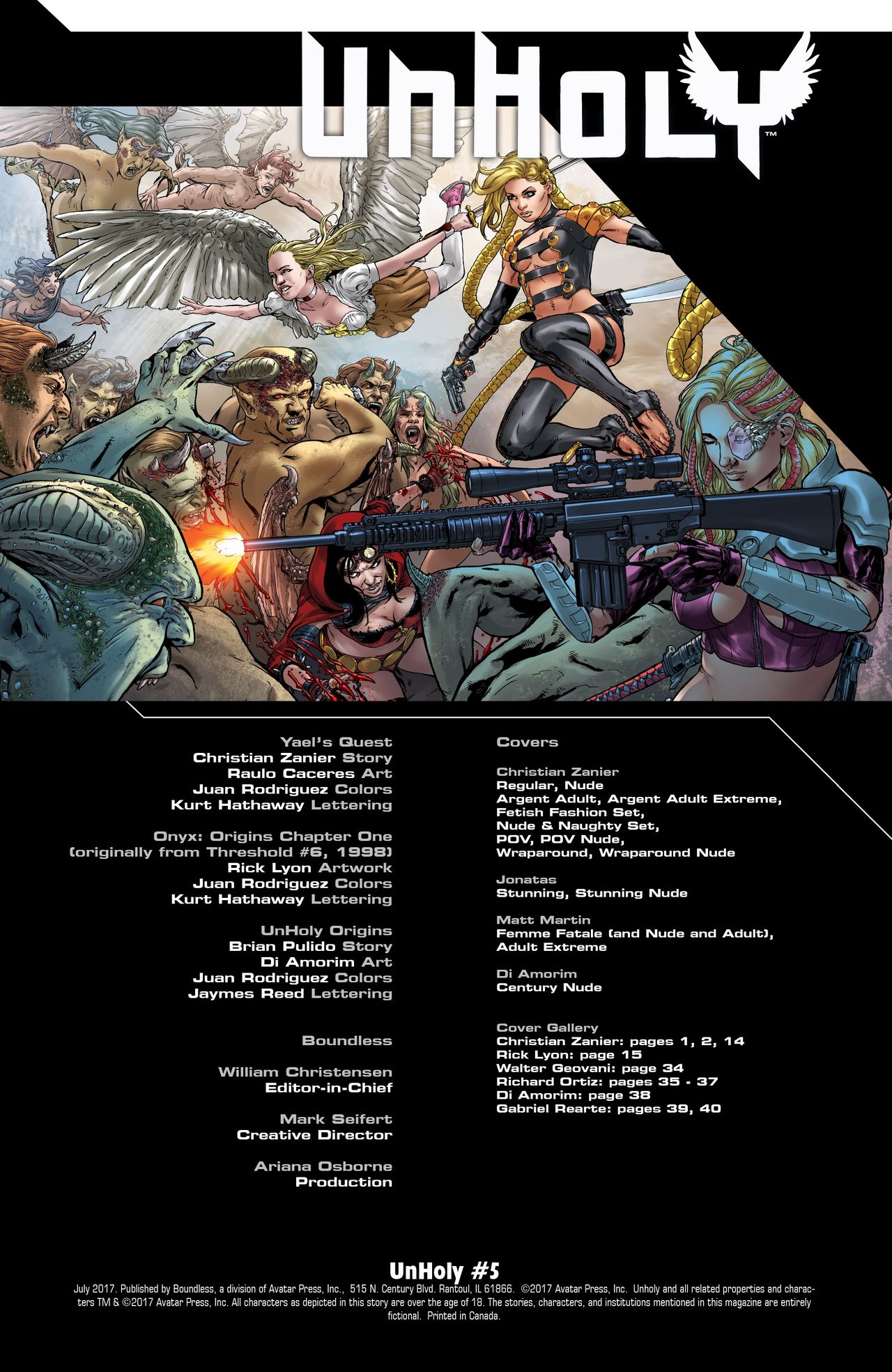 Unholy #5 page 2 full