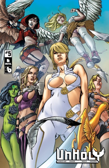 Unholy #5 cover