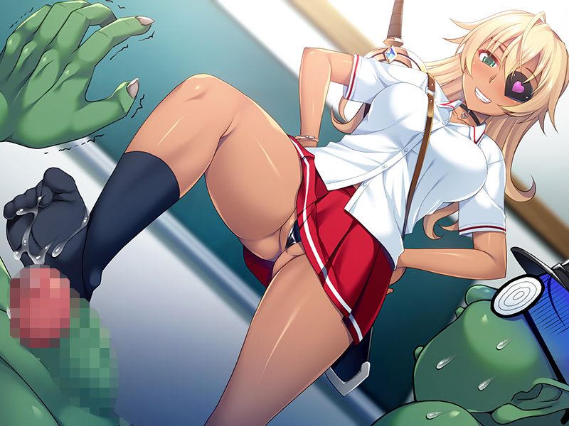 Juurin! Orc Gakuen! ~ Tenkousei wa Kasshoku Bitch-na Onna Yuusha!? ~ page 6 full